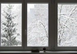 تنظیم پنجره دوجداره برای زمستان