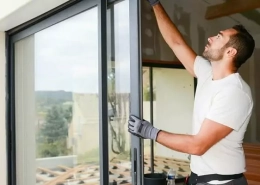 رفع افتادگی پنجره دوجداره