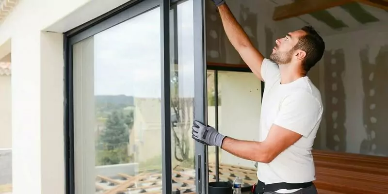 رفع افتادگی پنجره دوجداره