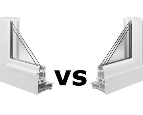 تفاوت پنجره دوجداره و سه جداره