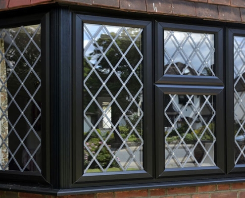 شیشه دوجداره طرح دار